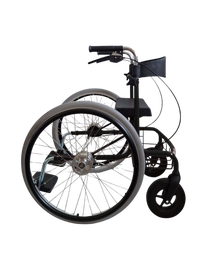 500100MU Wheellator SEPPO, Black - NEW SEAT HEIGHT