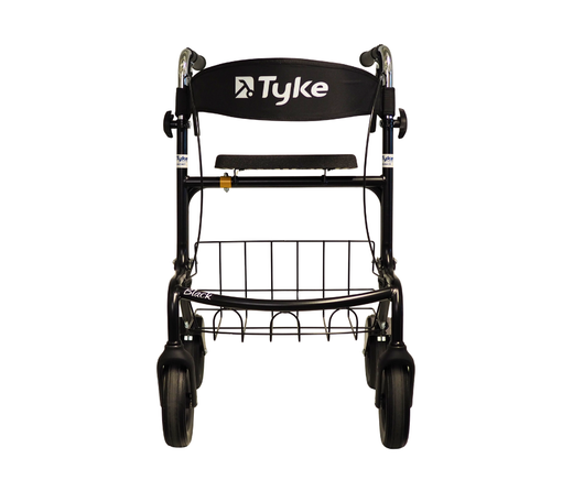 338621 Back rest for walking aid (Mauno & Paavo), black